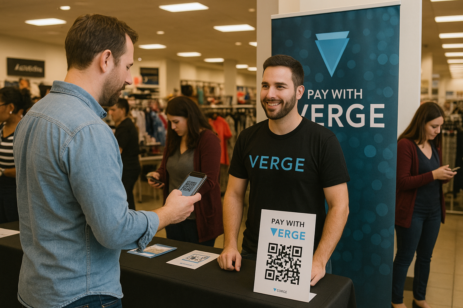 Tournée « Pay With Verge »