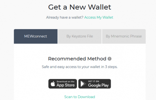 Configurar Myetherwallet para gestionar BAT