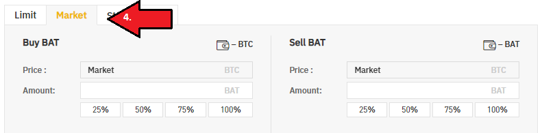 Comercie BAT en Binance para BTC