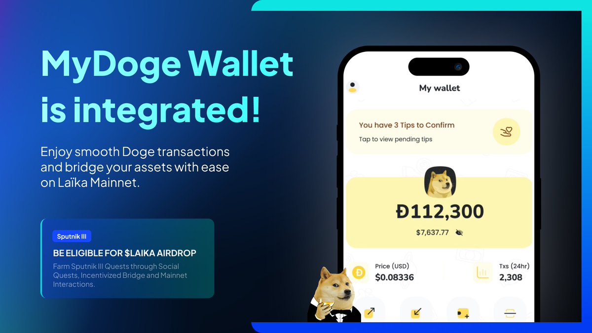 MyDoge mobile wallet app