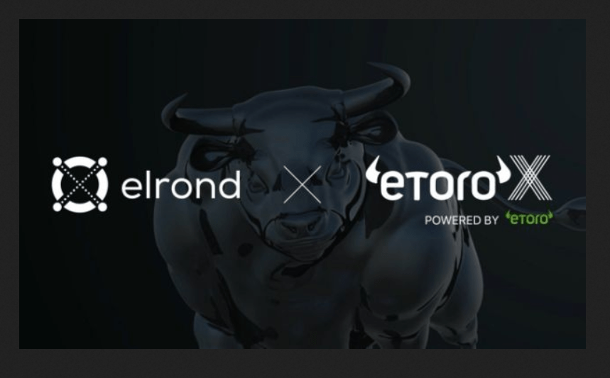 Elrond (EGLD) announces listing of eGold token on eToroX Elrond EGLD