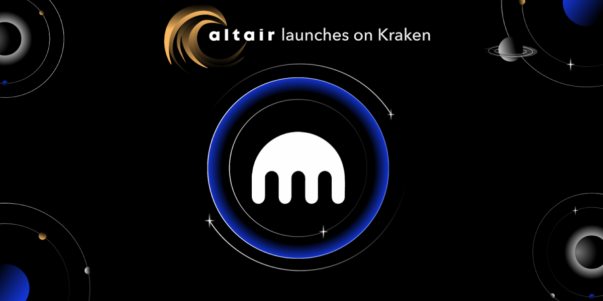 Kraken adds support for the Altair crowdloan on Kusama