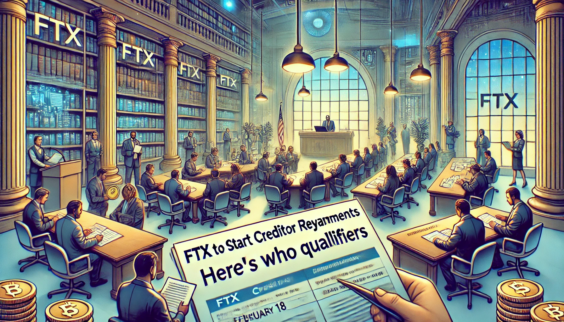FTX inicia devolución de fondos a acreedores desde el 18 de febrero