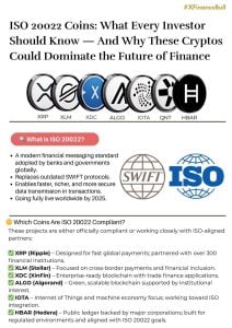 Why XRP, Stellar, XDC, and Algorand Could Lead ISO 20022 Adoption by 2025