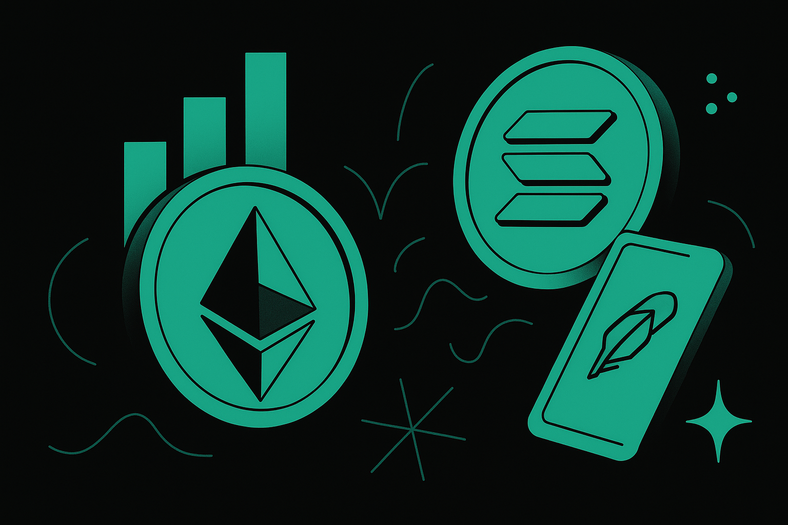 U.S. Robinhood Customers Can Now Stake Ethereum and Solana- Starting at Just $1