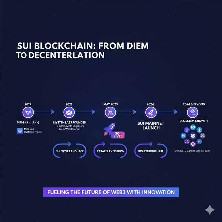 Sui Blockchain Explained (2025): Move Language, High-Speed Layer-1 & The Future of Web3