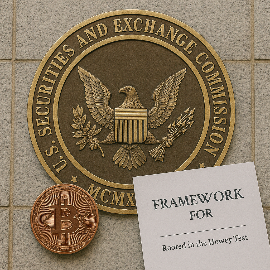U.S. SEC Introduces Token Taxonomy Framework Rooted in the Howey Test