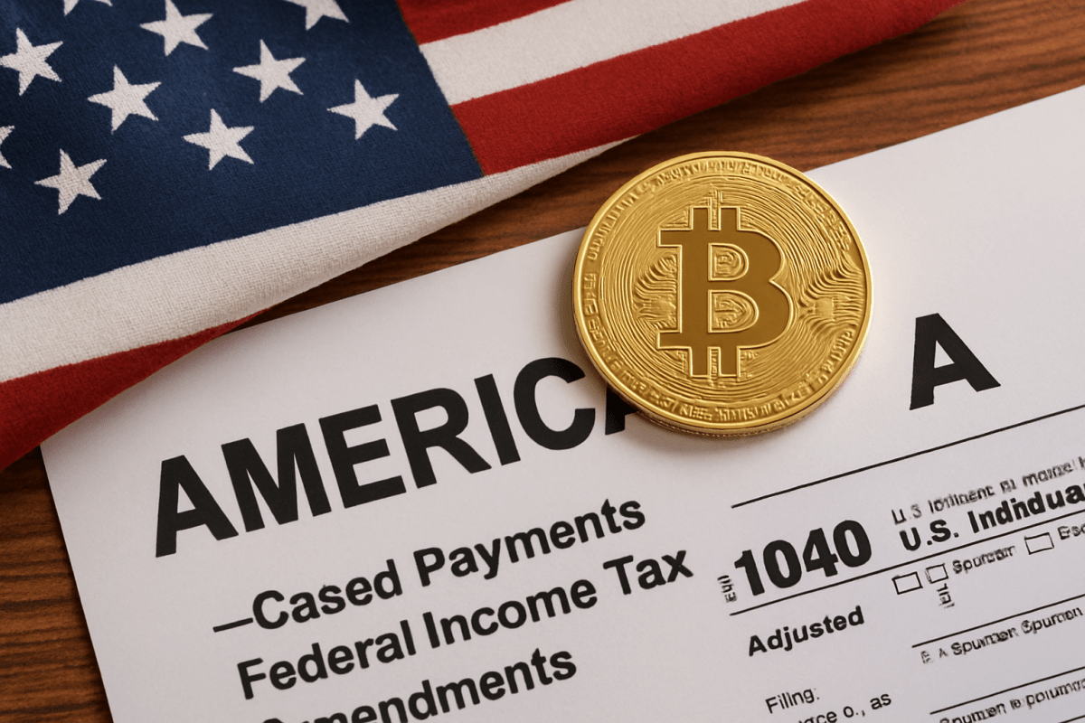 Bitcoin For America Act: Federal Tax-Free Payments & BTC Tax Option