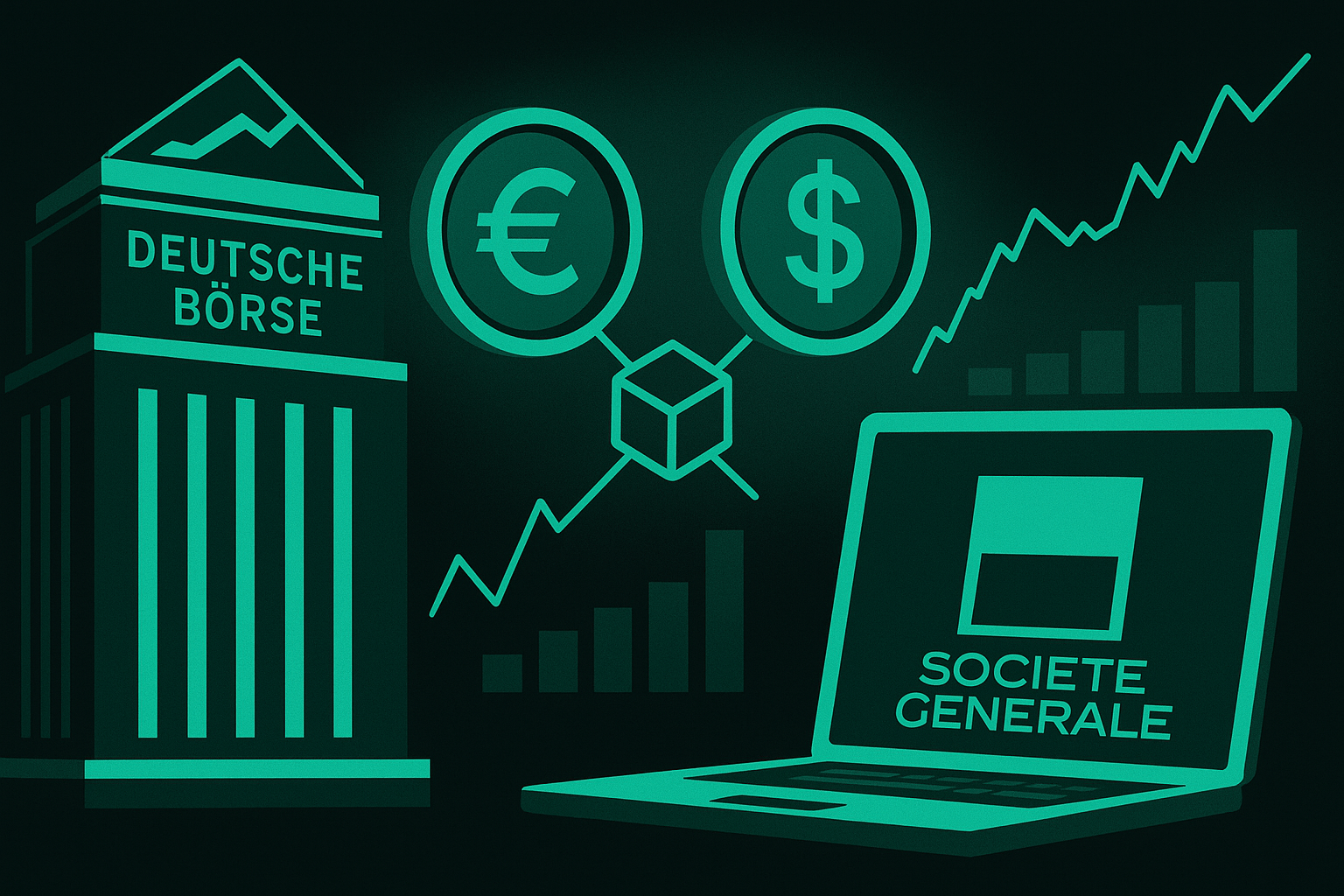 EU Markets Get Boost as Deutsche Börse Adopts SocGen’s Tokenized Euro and Dollar Stablecoins