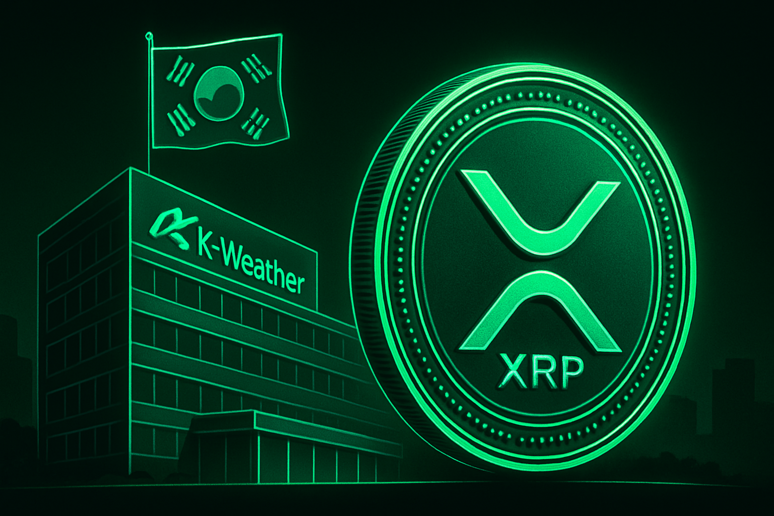 KWeather to Become South Korea’s First Public Company With XRP Exposure After VivoPower Deal