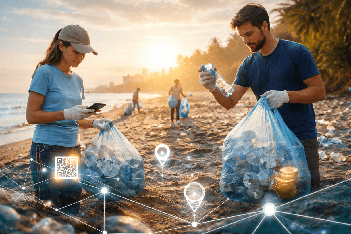 VeChain-und-4ocean-verbinden-Cleanups-mit-Blockchain-Verifikation