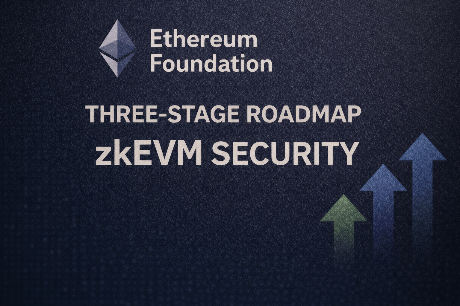 Ethereum Foundation Outlines Three-Stage Roadmap to Stronger zkEVM Security