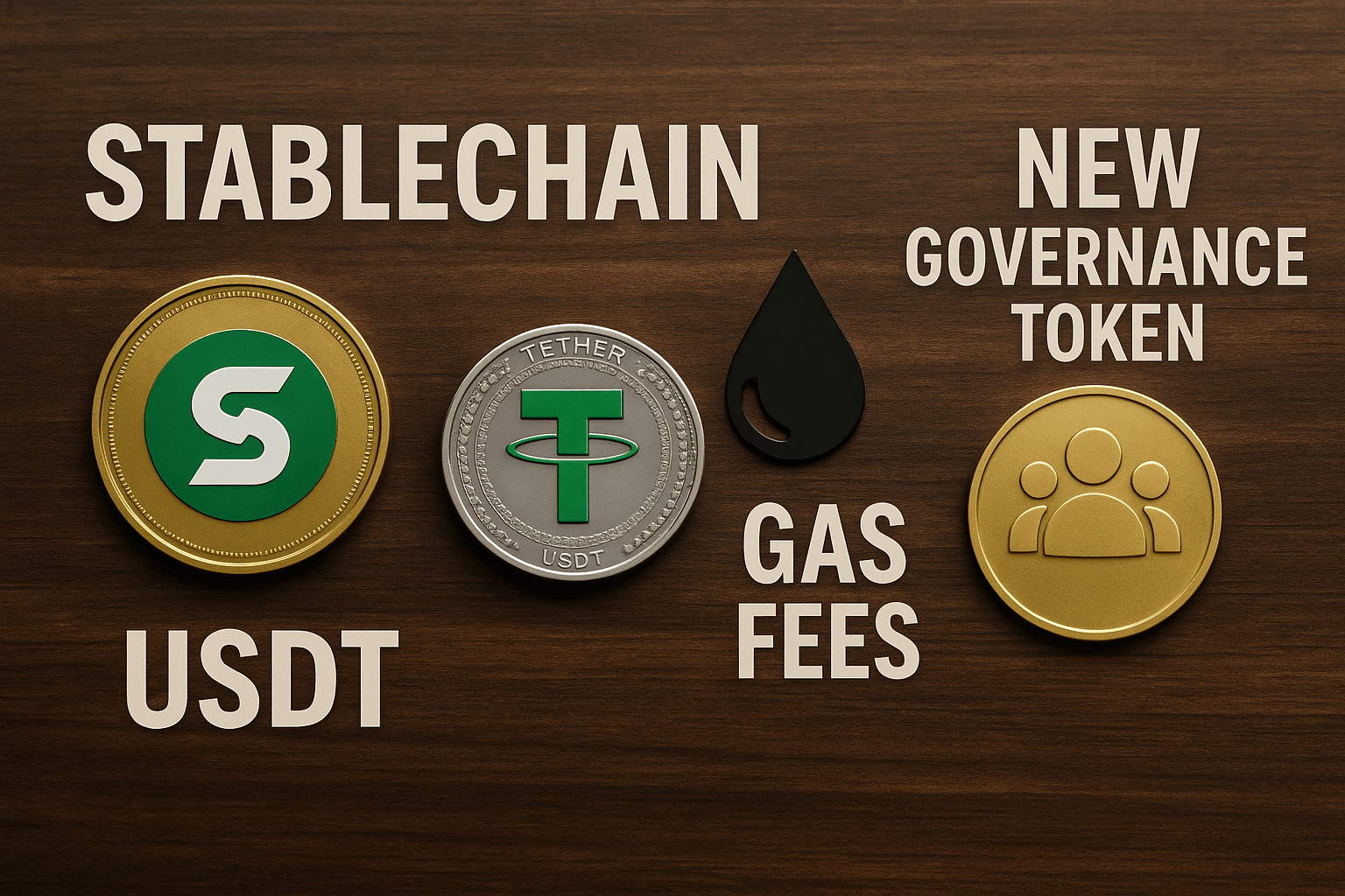 StableChain, USDT, Gas Fees, New Governance Token