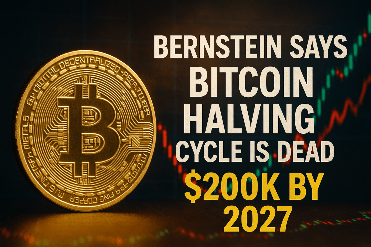 Bernstein Says Bitcoin Halving Cycle Is Dead, Predicts BTC to Hit $200K by 2027