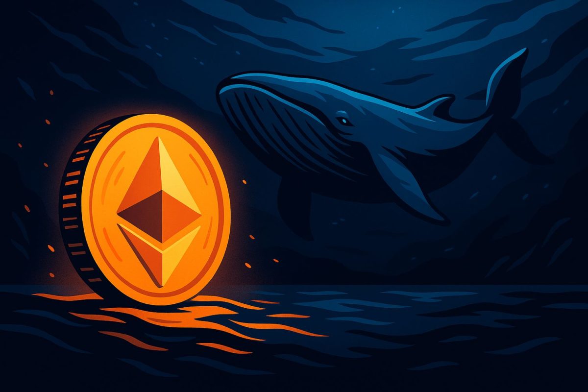 Ethereum Whale Accumulates 38,576 ETH During Market Pressure