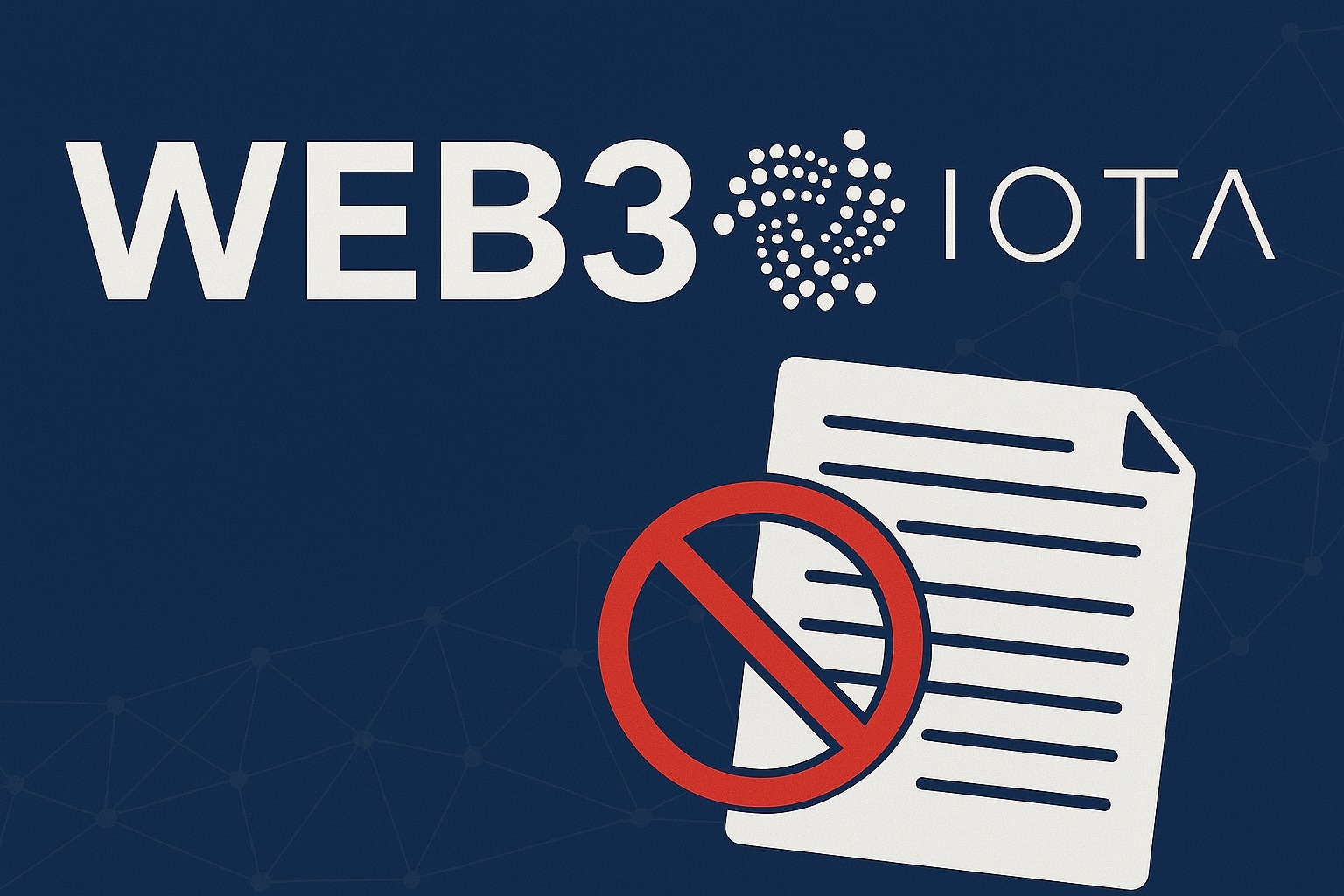 IOTA Foundation Expert Co-Authors INATBA Paper Pushing Back on Overreaching Web3 Rules