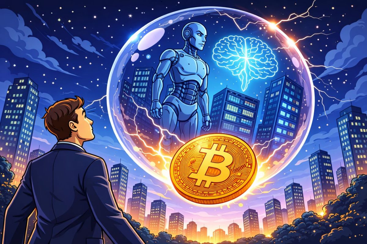Tether CEO: AI Bubble Is Bitcoin’s Biggest Risk in 2026