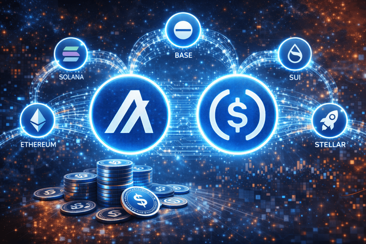 Algorand Enables USDC Bridging From Solana, Ethereum, Base, Sui, and Stellar