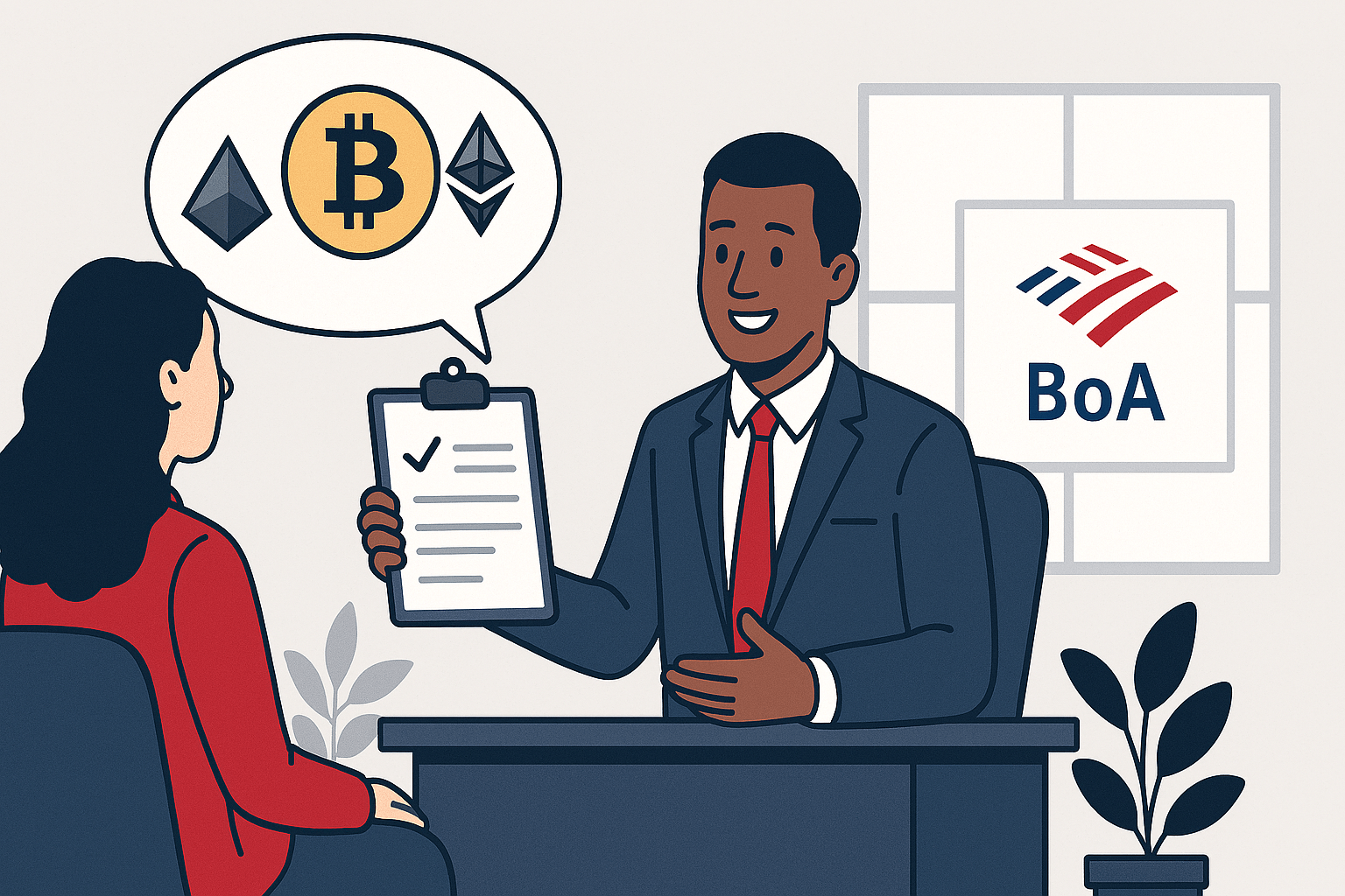 Bank-of-America-empfiehlt-Kunden-erstmals-Bitcoin-und-Krypto