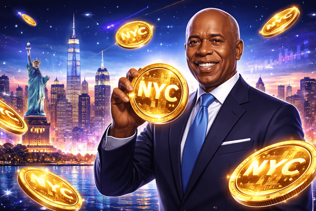 Ex–New York City Mayor Eric Adams Unveils ‘NYC Token’ Memecoin