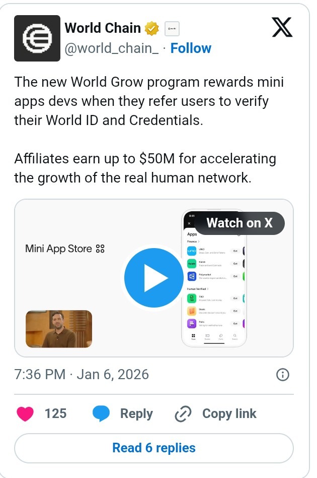 World Chain Unveils $50M Rewards Program to Scale World ID Verification