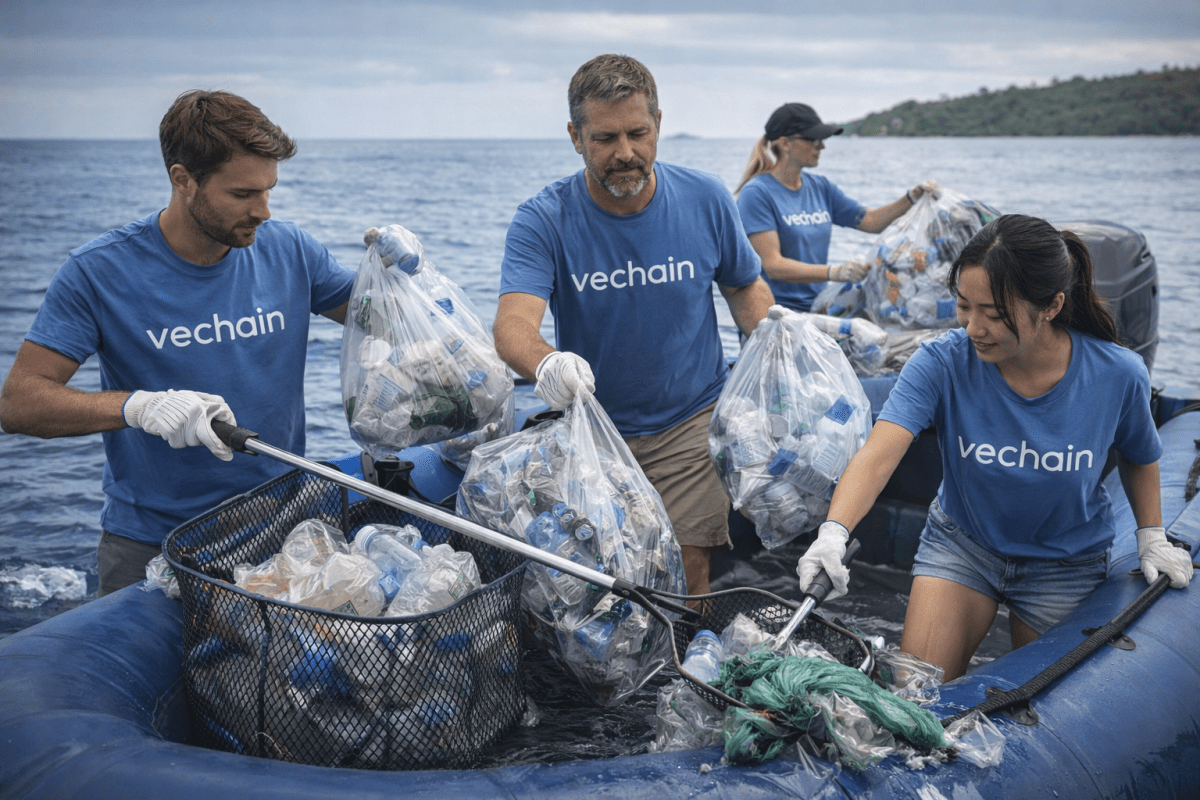 VeBetter di VeChain Alimenta Milioni di Azioni Sostenibili Attraverso la Partnership con 4ocean