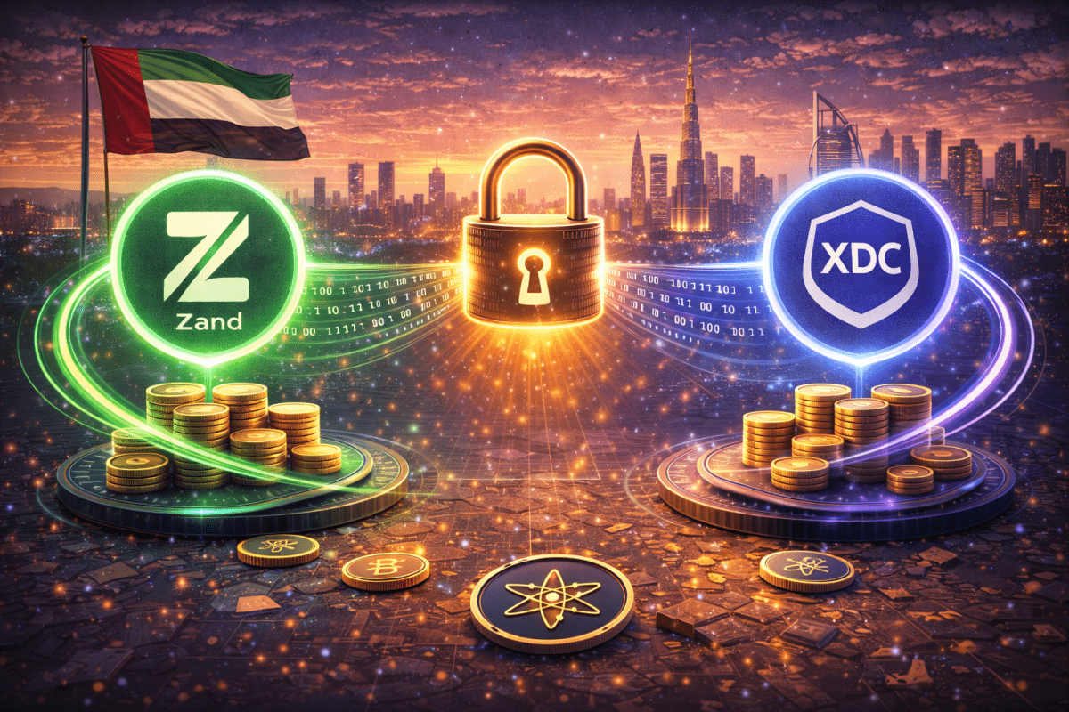 UAE Digital Bank Zand Integrates XDC Network to Expand Blockchain Payments and Custody