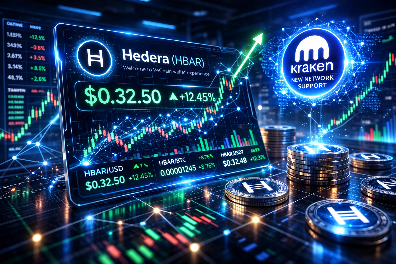 Hedera Expands Exchange Access as Kraken Prepares New Network Support